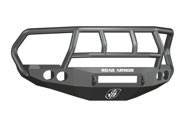40802B-NW Stealth Non-Winch Front Bumper, Titan II Guard, Satin Black, 10-18 Ram 2500/3500/4500/5500, 2010 Dodge Ram 2500/3500