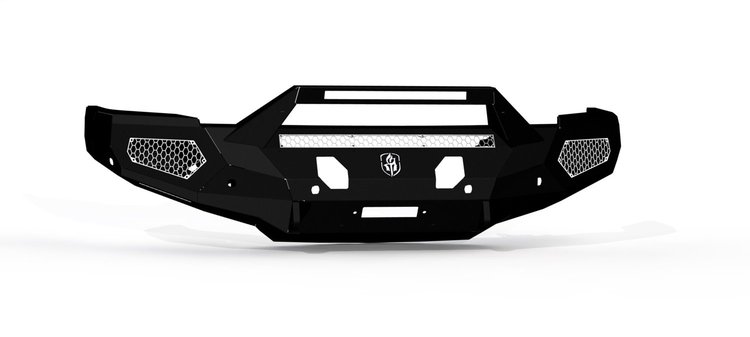 4102EF3B Evolution Front Bumper, Sheet Metal, Pre-Runner Guard, Texture Black, Fits Select Dodge/Ram 2500/3500