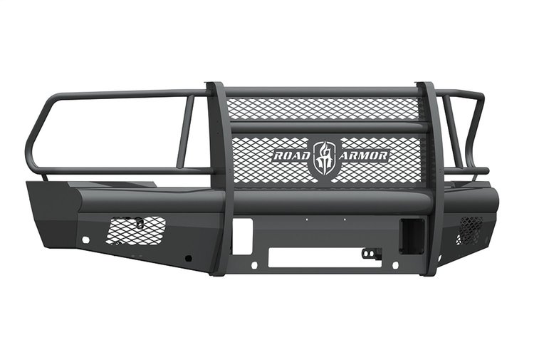 410VF6B Vaquero Non-Winch Front Bumper, Full Guard, Satin Black, 2011-2018 Ram 2500/3500/4500/5500