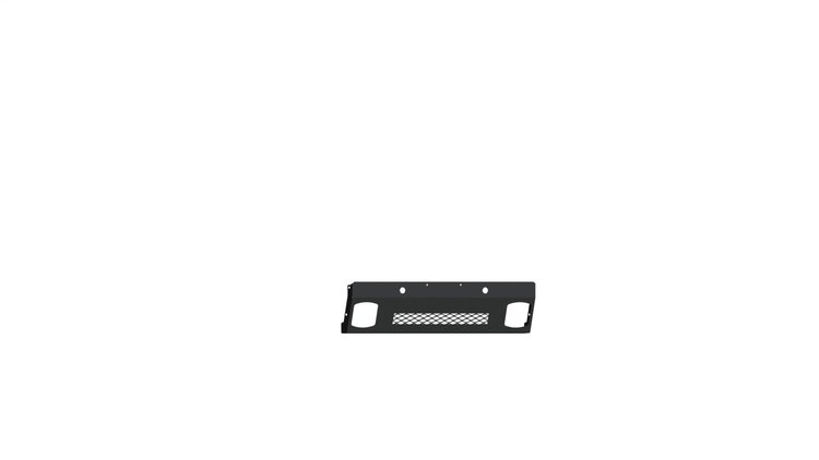 4131V-NWP Vaquero Replacement Winch Mount Cover, Front, Satin Black, 2013-2018 Ram 1500