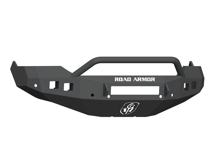 413F4B-NW Stealth Non-Winch Front Bumper, Pre-Runner Guard, Satin Black, 2013-2018 Ram 1500