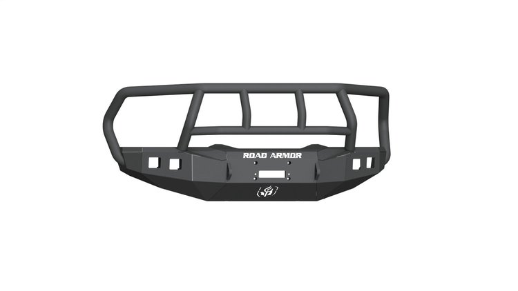 4151F2B Stealth Winch Front Bumper, Titan II Guard, Texture Black, 2015-2018 Ram 1500