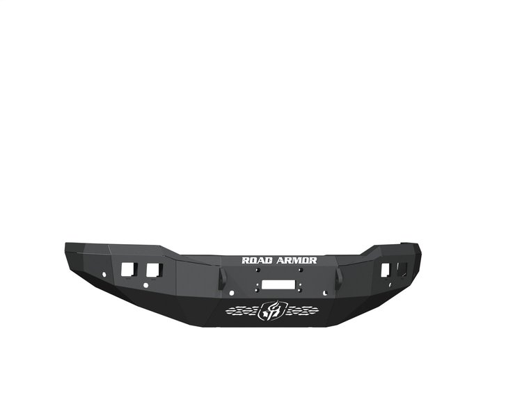 4192F0B Stealth Winch Front Bumper, 6 Sensor Holes, Texture Black, Fits Select Ram 2500/3500
