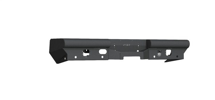 4192VR0B Vaquero Non-Winch Rear Bumper, 6 Sensor, Texture Black, Fits Select Ram 2500/3500/4500