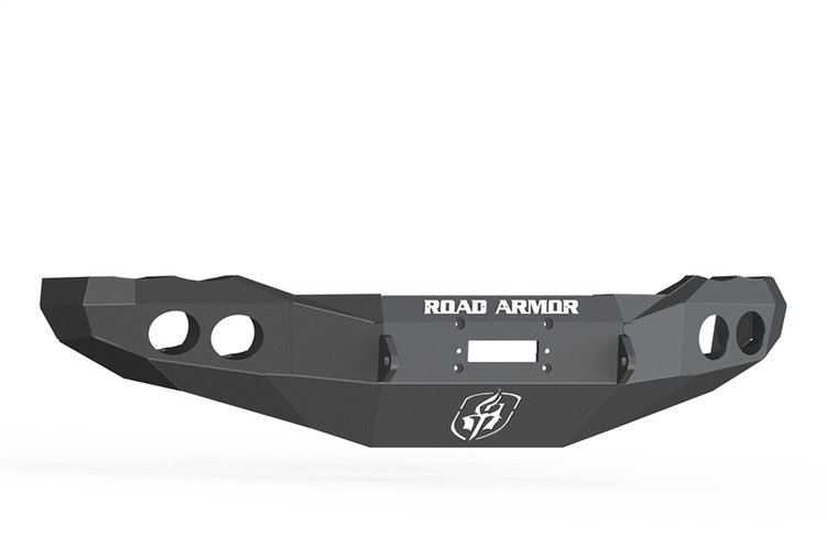 44040B Stealth Winch Front Bumper, Steel, Satin Black, 2003-2005 Dodge Ram 2500/3500