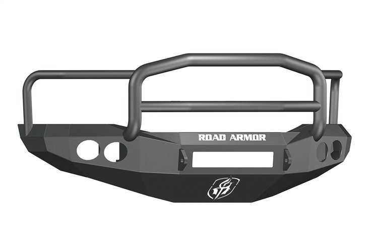 44065B-NW Stealth Non-Winch Front Bumper, Lonestar Guard, Satin Black, 2006-2009 Dodge Ram 2500/3500/4500/5500
