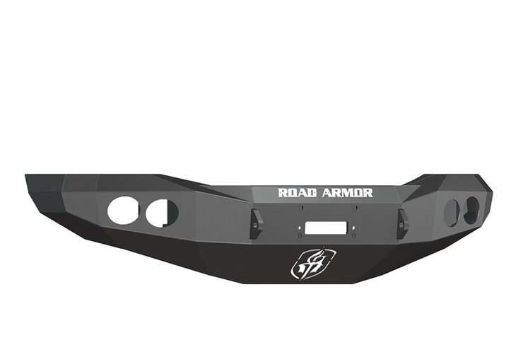 44070B Stealth Winch Front Bumper, Steel, Satin Black, 2006-2008 Dodge Ram 1500