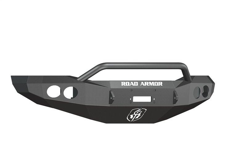 44074B Stealth Winch Front Bumper, Pre-Runner Guard, Satin Black, 2006-2008 Dodge Ram 1500