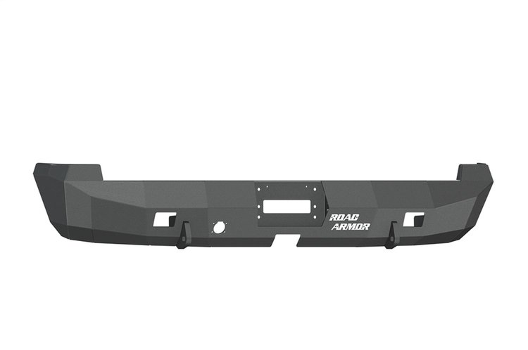 44100B Stealth Winch Rear Bumper, Steel, Satin Black, 2002-2009 Dodge Ram 1500/2500/3500, 2008-2009 Dodge Ram 4500/5500