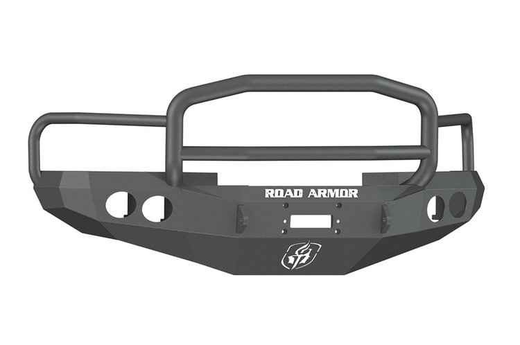 47005B Stealth Winch Front Bumper, Lonestar Guard, Satin Black, 1994-1996 Dodge Ram 1500/2500/3500