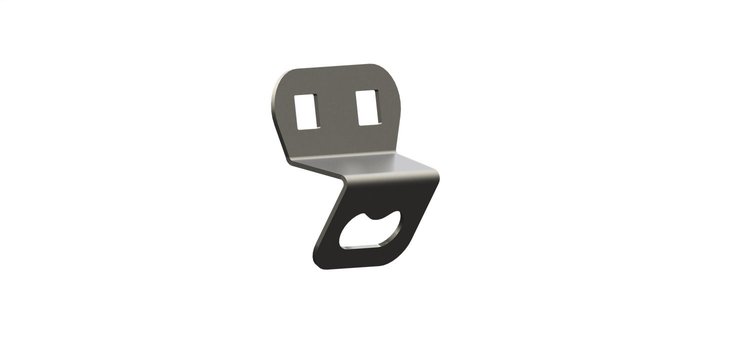 500BRS-BOM TRECK Bottle Opener, Stainless Steel