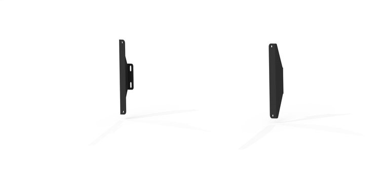 500BRS-TBB TRECK Traction Board Brackets, Texture Black