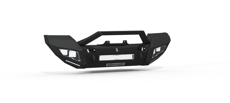 5183DF3B Identity Front Bumper, SMPR, Allow Winch Fits Select Jeep Gladiator/Wrangler