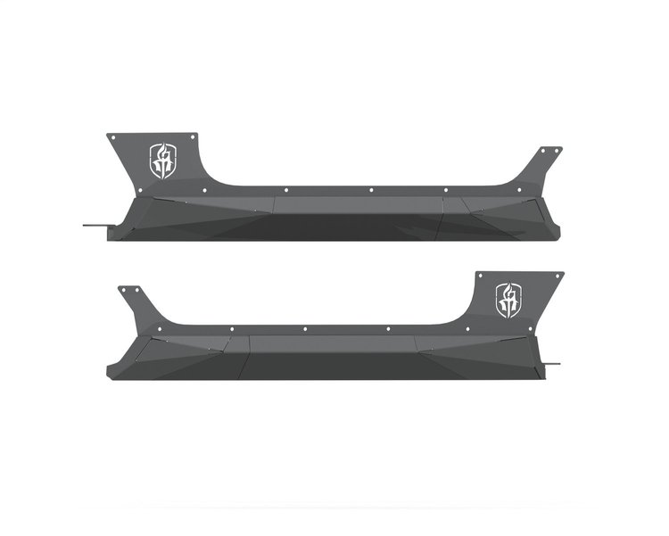 518ARG2B Stealth Rocker Guards, Texture Black, Fits Select Jeep Wrangler