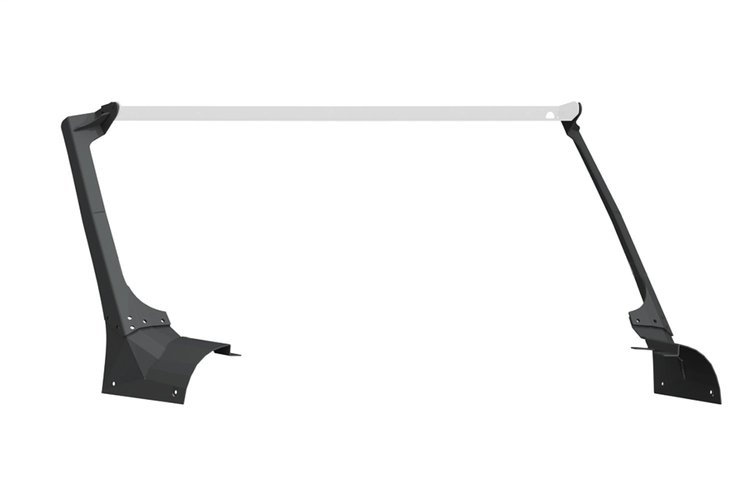 518LMP0B Stealth A-Pillar Light Mounts, 51.5 in. Only, Steel, Satin Black, Fits Select Jeep Gladiator/Wrangler