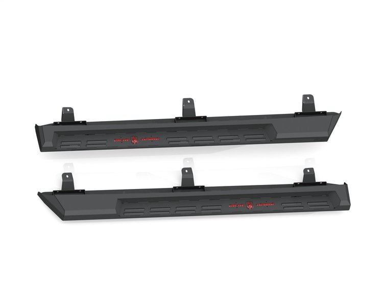 518STP4B Stealth Running Board Step, Texture Black, Fits Select Jeep Wrangler