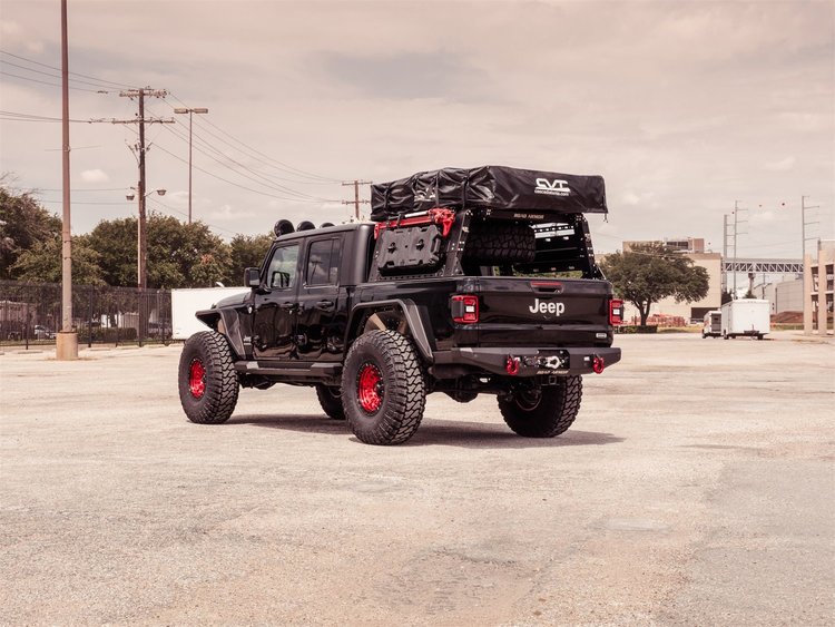520STP4B Stealth Running Board Step, Texture Black, Fits Select Jeep Gladiator