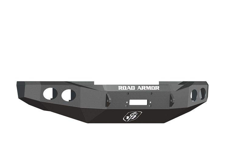60800B Stealth Winch Front Bumper, Steel, Satin Black, Fits Select Ford F-250/F-350/F-450 Super-Duty