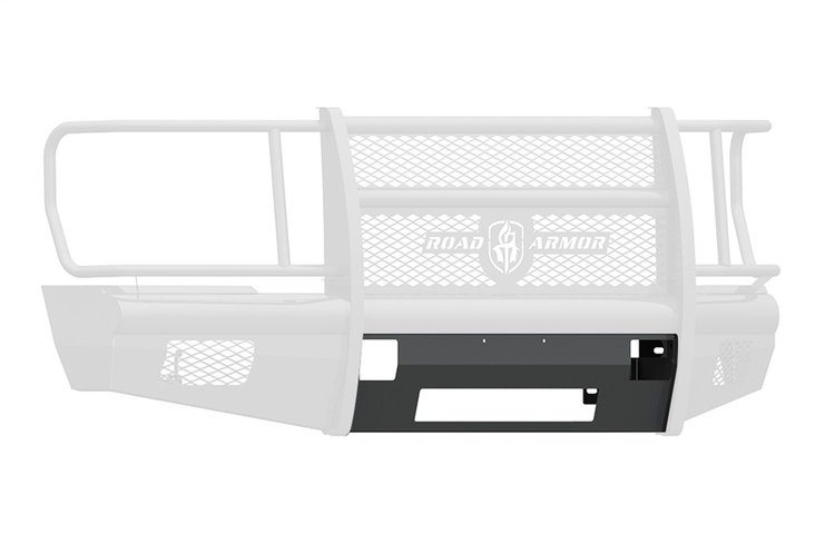 608V-NWP Vaquero Replacement Winch Mount Cover, Front, Satin Black, Fits Select Ford F-250/F-350/F-450 Super-Duty