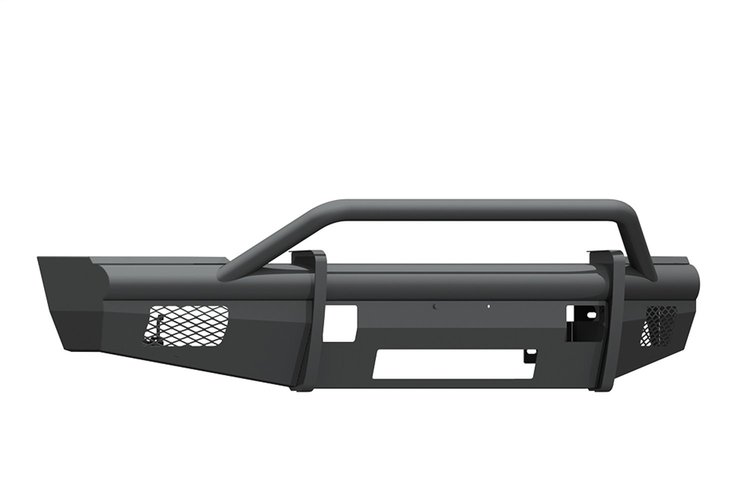 608VF4B Vaquero Non-Winch Front Bumper, Pre-Runner Guard, Satin Black, Fits Select Ford F-250/F-350/F-450 Super-Duty