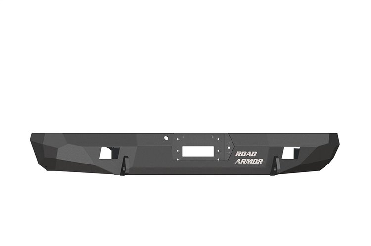 61000B Stealth Winch Rear Bumper, Steel, Satin Black, Truck Only Fits Select Ford F-250/F-350/F-450 Super-Duty