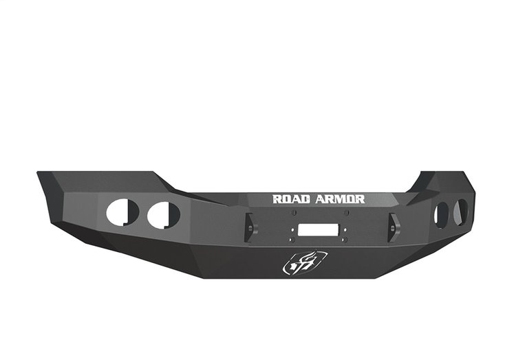 61100B Stealth Winch Front Bumper, Steel, Satin Black, Fits Select Ford F-250/F-350 Super-Duty