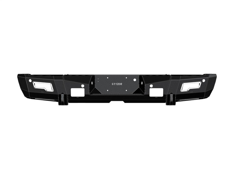 6112DR-B0-P2-MR-BH-B Identity Rear Bumper Shackle End Pods
