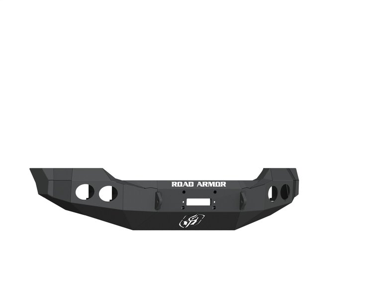 611400B Stealth Winch Front Bumper, Steel, Satin Black, Warn M12000 Fits Select Ford F-250/F-350/F-450/F-550 Super-Duty