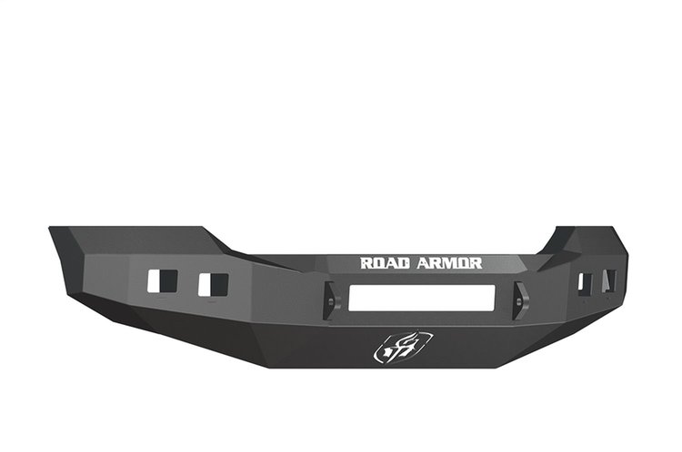 611R0B-NW Stealth Non-Winch Front Bumper, Satin Black, Square Fog Light Holes Fits Select Ford F-250/F-350 Super-Duty
