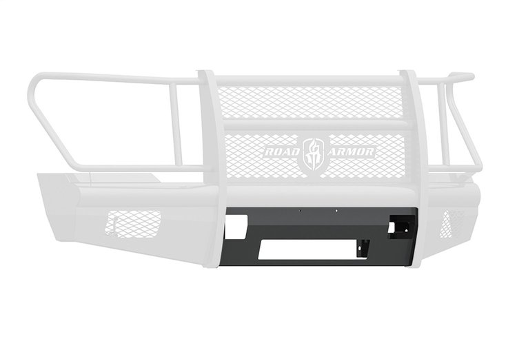 611V-NWP Vaquero Non-Winch Front Bumper, Steel, Satin Black, No Winch Plate Fits Select Ford F-250/F-350/F-450/F-550 Super-Duty