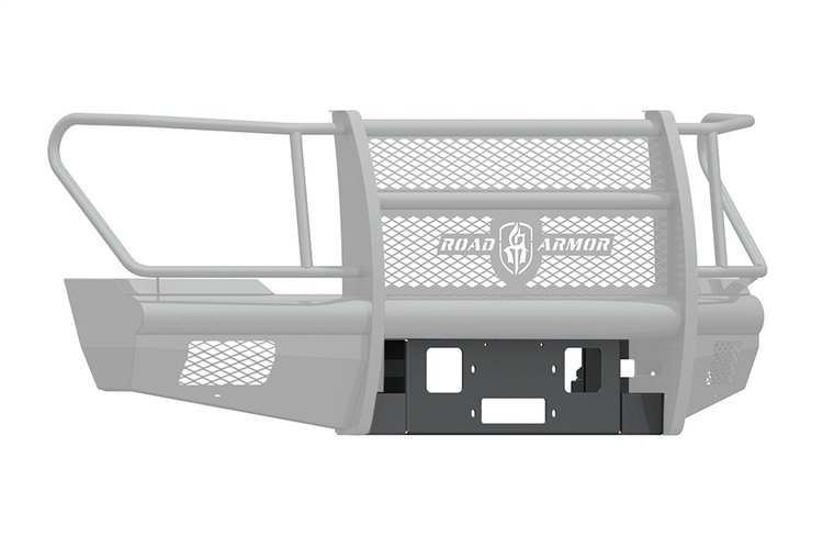 611V-WP Vaquero Winch Front Bumper, Steel, Satin Black, Fits Select Ford F-250/F-350/F-450/F-550 Super-Duty