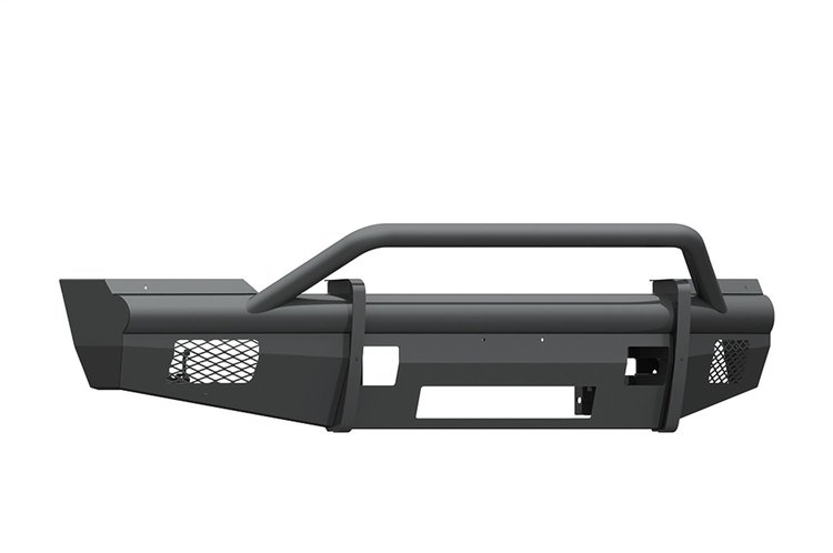 611VF4B Vaquero Non-Winch Front Bumper, Pre-Runner Guard, Satin Black, Fits Select Ford F-250/F-350/F-450/F-550 Super-Duty