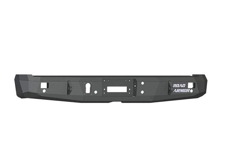 61600B Stealth Winch Rear Bumper, Steel, Satin Black, Fits Select Ford F-150