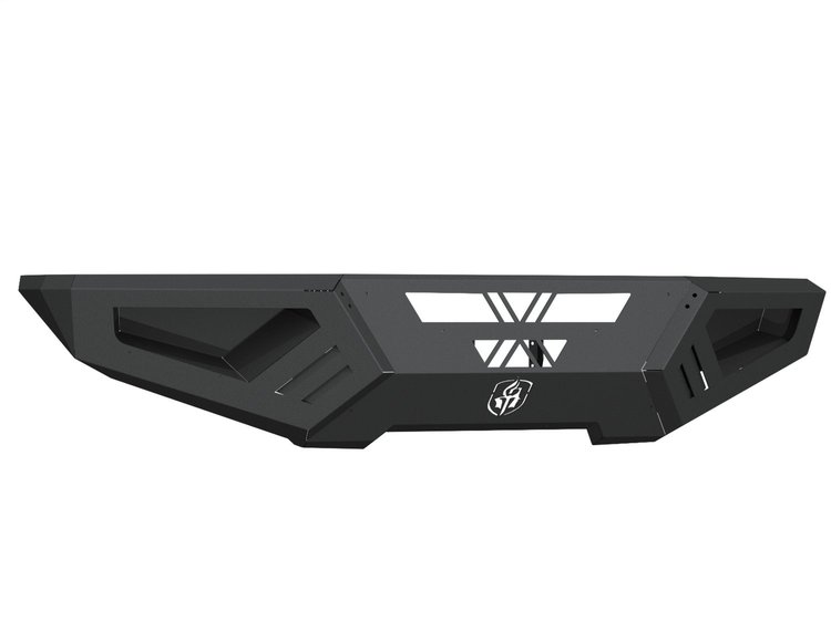 6172XF0B Spartan Non-Winch Front Bumper, Steel, Satin Black, Fits Select Ford F-250/F-350/F-450 Super-Duty