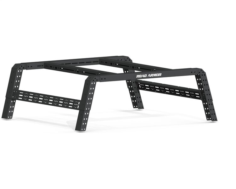 650BRS69B TRECK Bed Rack System, Adjustable, Texture Black, Heavy Duty