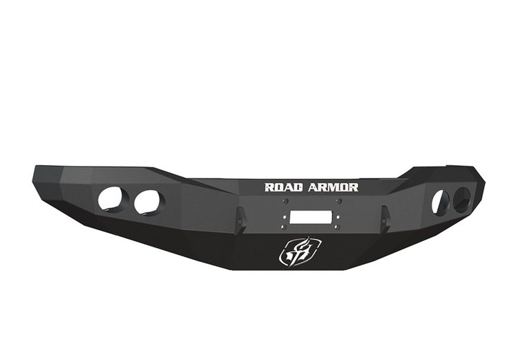 66000B Stealth Winch Front Bumper, Round Holes, Texture Black, Fits Select Ford Excursion/F-250/F-350 Super-Duty