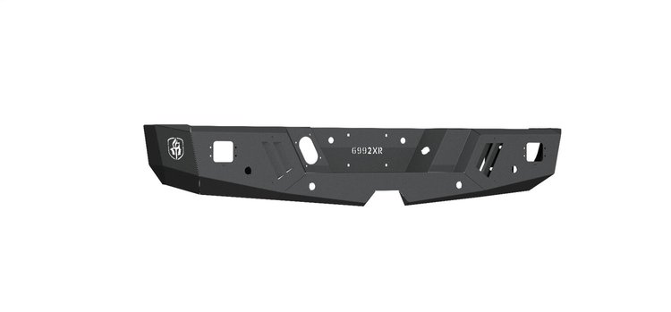 6992XR0B Spartan Rear Bumper, Texture Black, Fits Select Ford F-250/F-350 Super-Duty