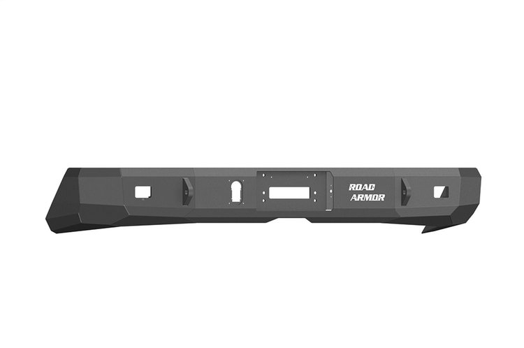 91300B Stealth Winch Rear Bumper, Steel, Satin Black, Fits Select Toyota Tundra