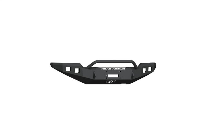 9161F4B Stealth Winch Front Bumper, Pre-Runner Guard, Texture Black, Fits Select Toyota Tacoma