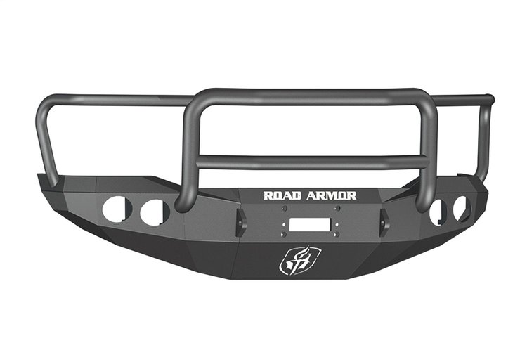 99031B Stealth Winch Front Bumper, Lonestar Guard, Satin Black, Fits Select Toyota Tundra