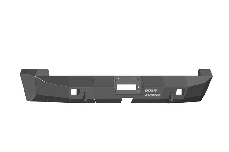 99040B Stealth Winch Rear Bumper, Steel, Satin Black, Fits Select Toyota Tundra