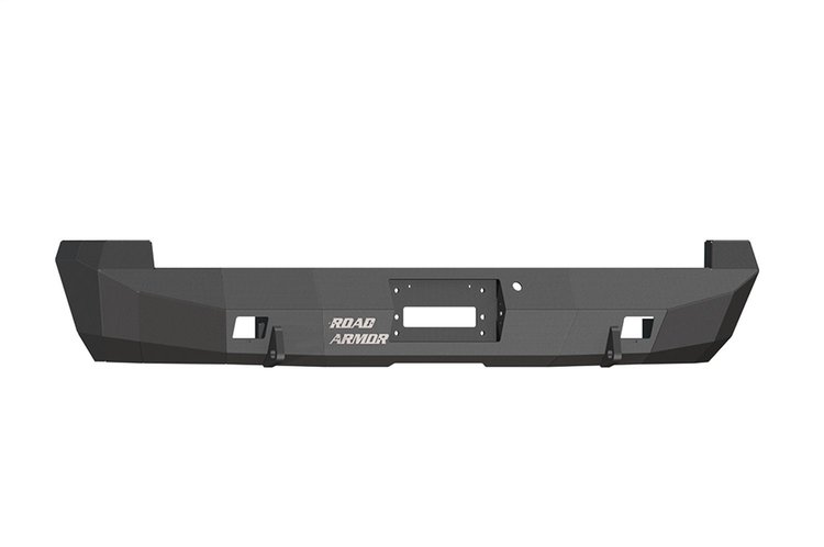 TK1030B Stealth Winch Rear Bumper, Steel, Satin Black, Fits Select Chevy C4500/C5500 Kodiak; GMC C4500/C5500 Topkick