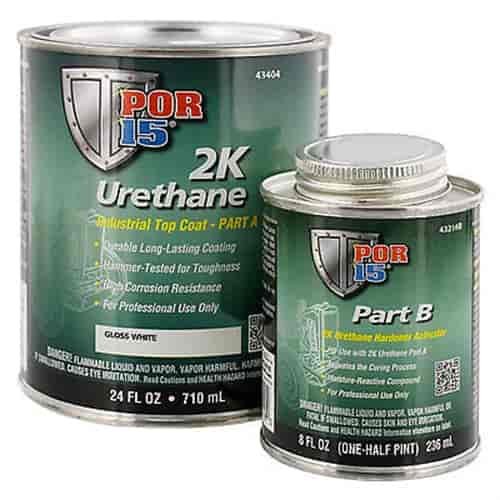 Gloss Black Two Part Urethane Top Coat