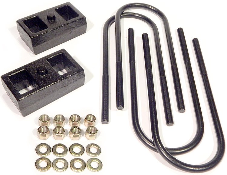 Block Kit for Rear 2003-2013 Ram 2500, 3500 2WD, 4WD [2 in.]