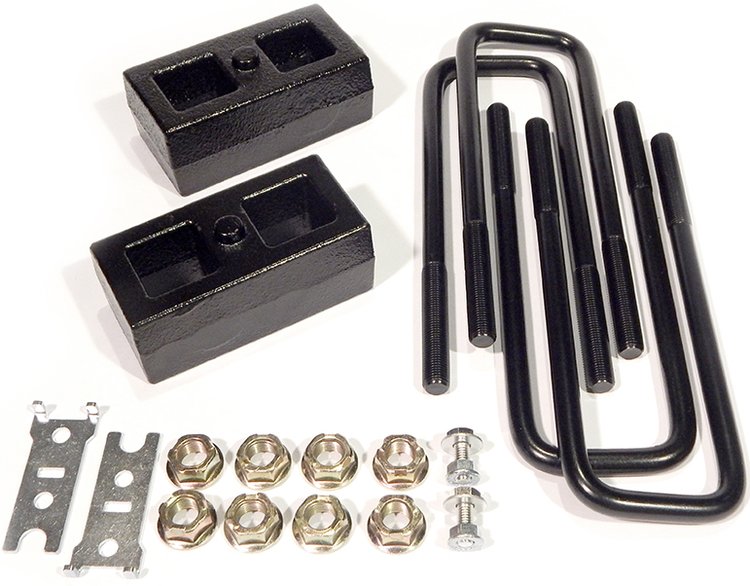 Block Kit for Rear 1995-2017 Toyota Tacoma, Tundra 2WD, 4WD 6-Lug [2 in.]