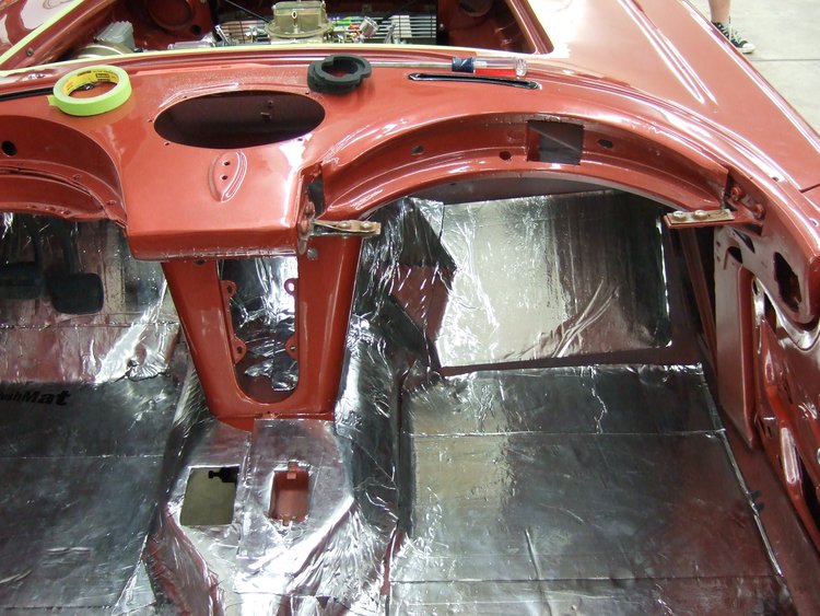 Firewall Sound Deadening and Thermal Insulation Kit for 1955-1962 Triumph Models