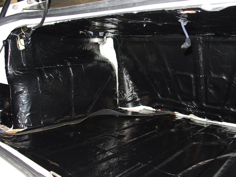 Trunk Sound Deadening and Thermal Insulation Kit for 2006-2009 BMW Z4 M Roadster
