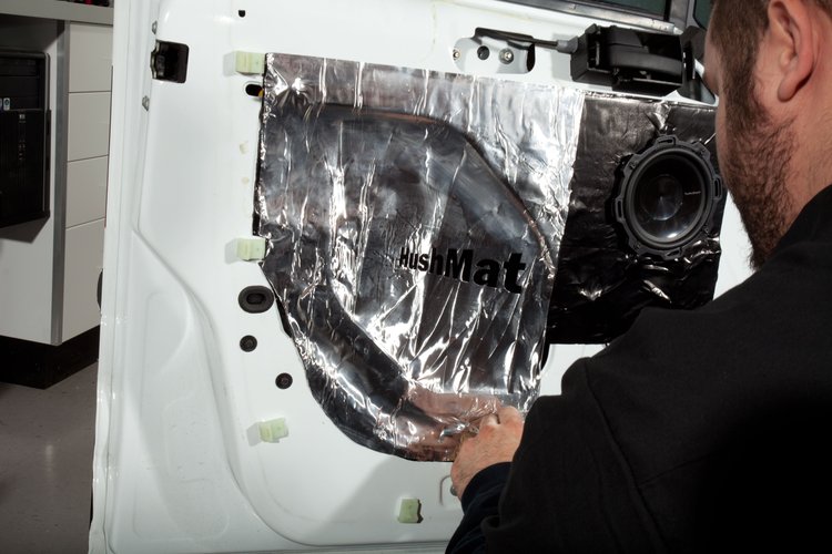 Rear Door Sound Deadening and Thermal Insulation Kit for Select Mercedes-Benz Sprinter 2500 Base