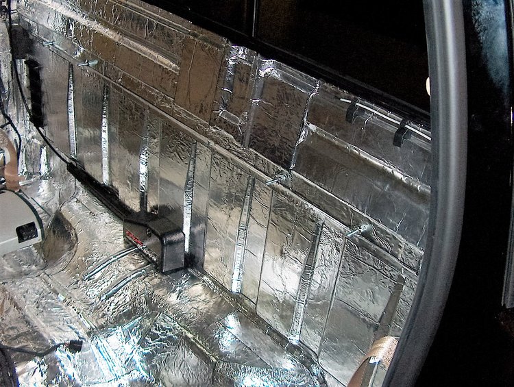 Floor and Firewall Sound Deadening and Thermal Insulation Kit for 1975-1983 Ford E-100 Econoline Club Wagon
