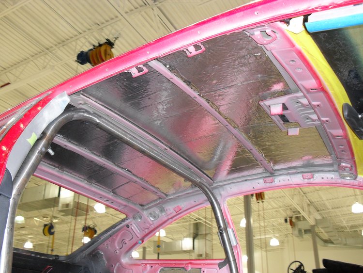 Roof Sound Deadening and Thermal Insulation Kit for 2015-2023 Ford Mustang GT